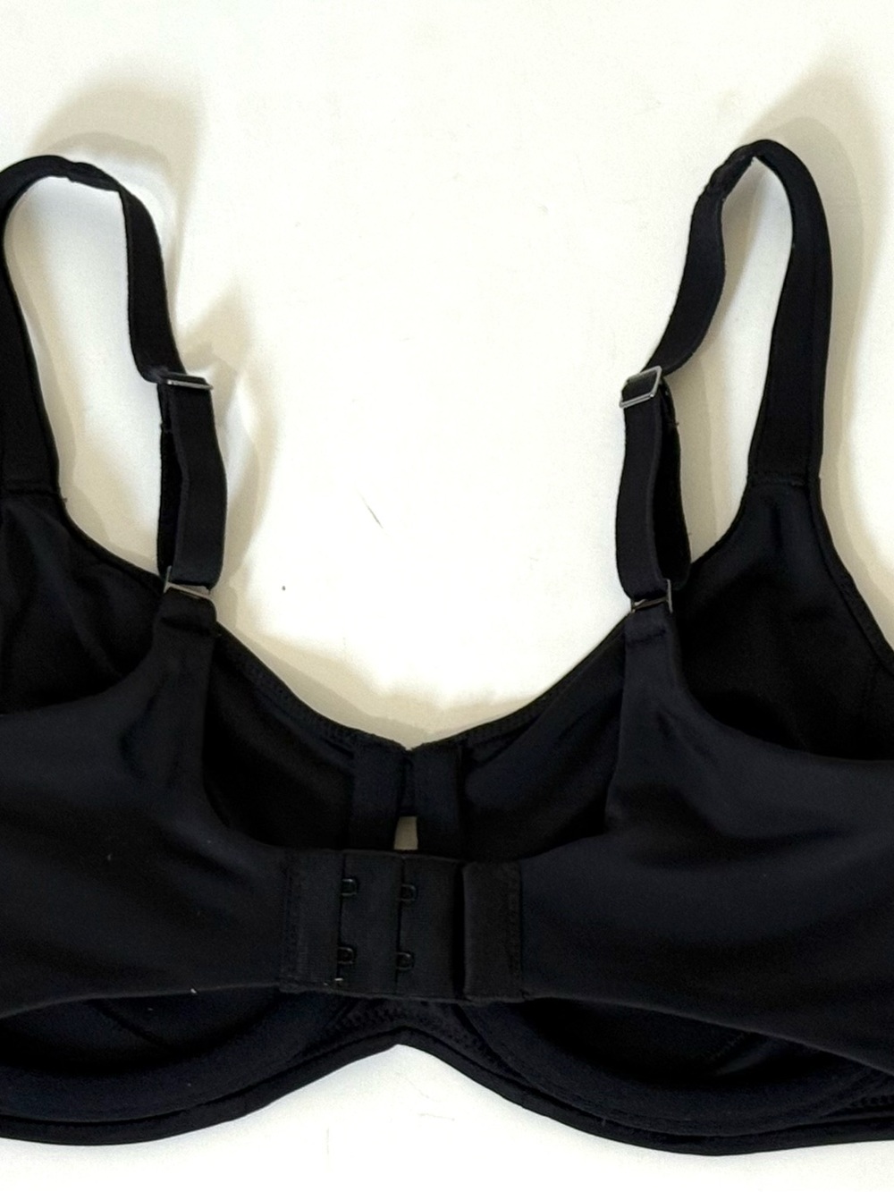 Spanx Low Profile minimizer Bra Black Underwire Size 32DD NEW - Picture 2 of 8